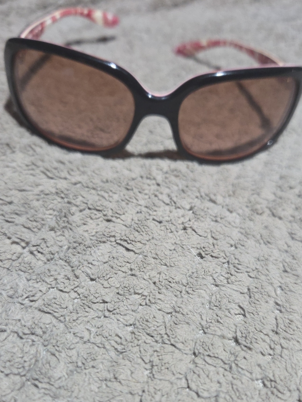 Oakley Women's Brown Lens Sunglasses with Pink Temples